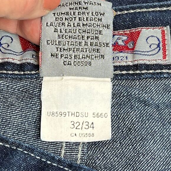 Silver Jeans company vintage button fly jeans size 32 X 34 - Picture 10 of 16